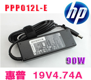 HP 笔记本电源19V4.74A接口:7.4带针
