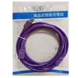 飞尼尔 紫色USB延长线1.5米（无氧铜）