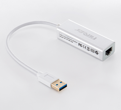 飞尼尔 铝合金USB3.0免驱千兆网卡