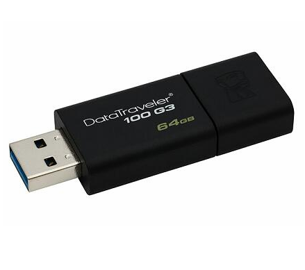 金士顿DT100G3 64G USB3.0 U盘