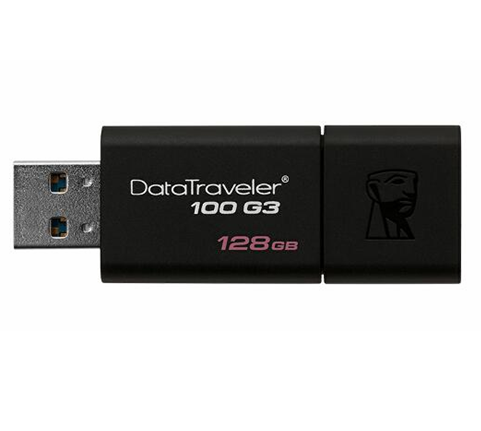 金士顿DT100G3 128G USB3.0 U盘