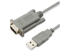 优越者Y-1050 USB转串口DB9 RS-232公对公串口线