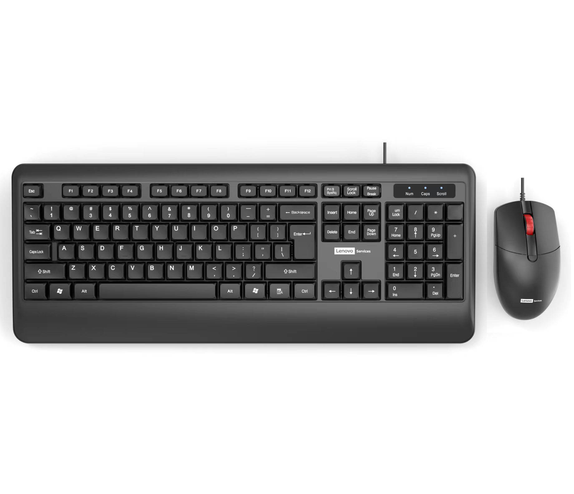 联想PW21 有线商务键鼠套装