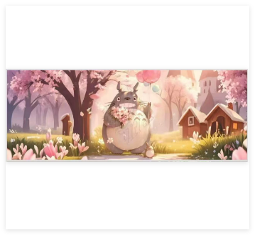 300*800*3MM 龙猫 鼠标垫