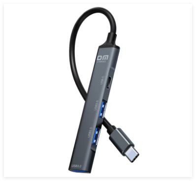 DM CHB081 TYPE-C 3口HUB 线长15CM