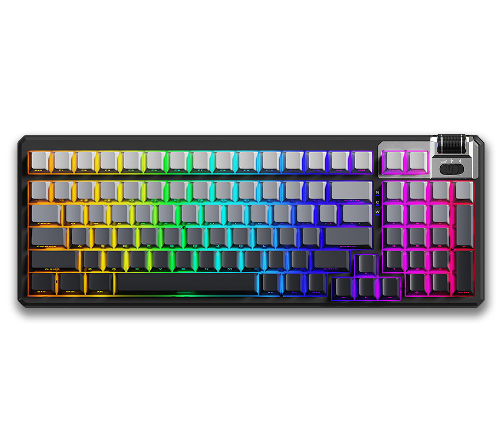 西部猎人【V98W三模太空灰】 客制化机械键盘