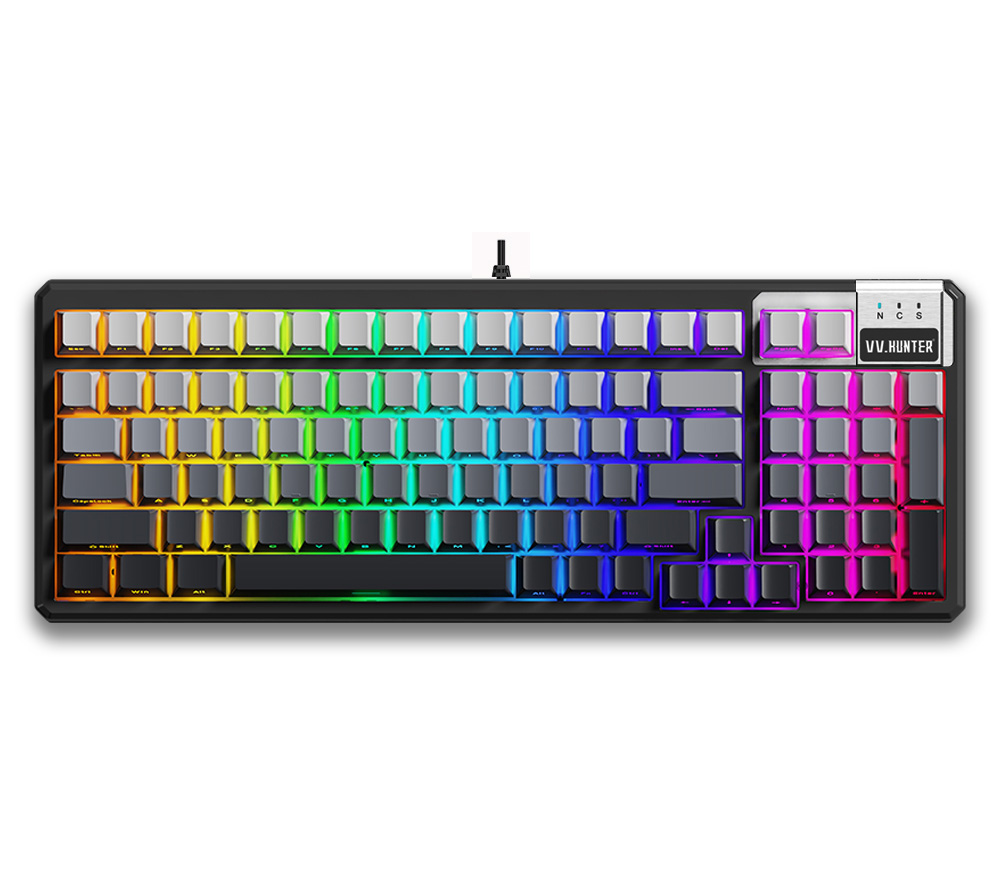 西部猎人【V98太空灰】 客制化机械键盘