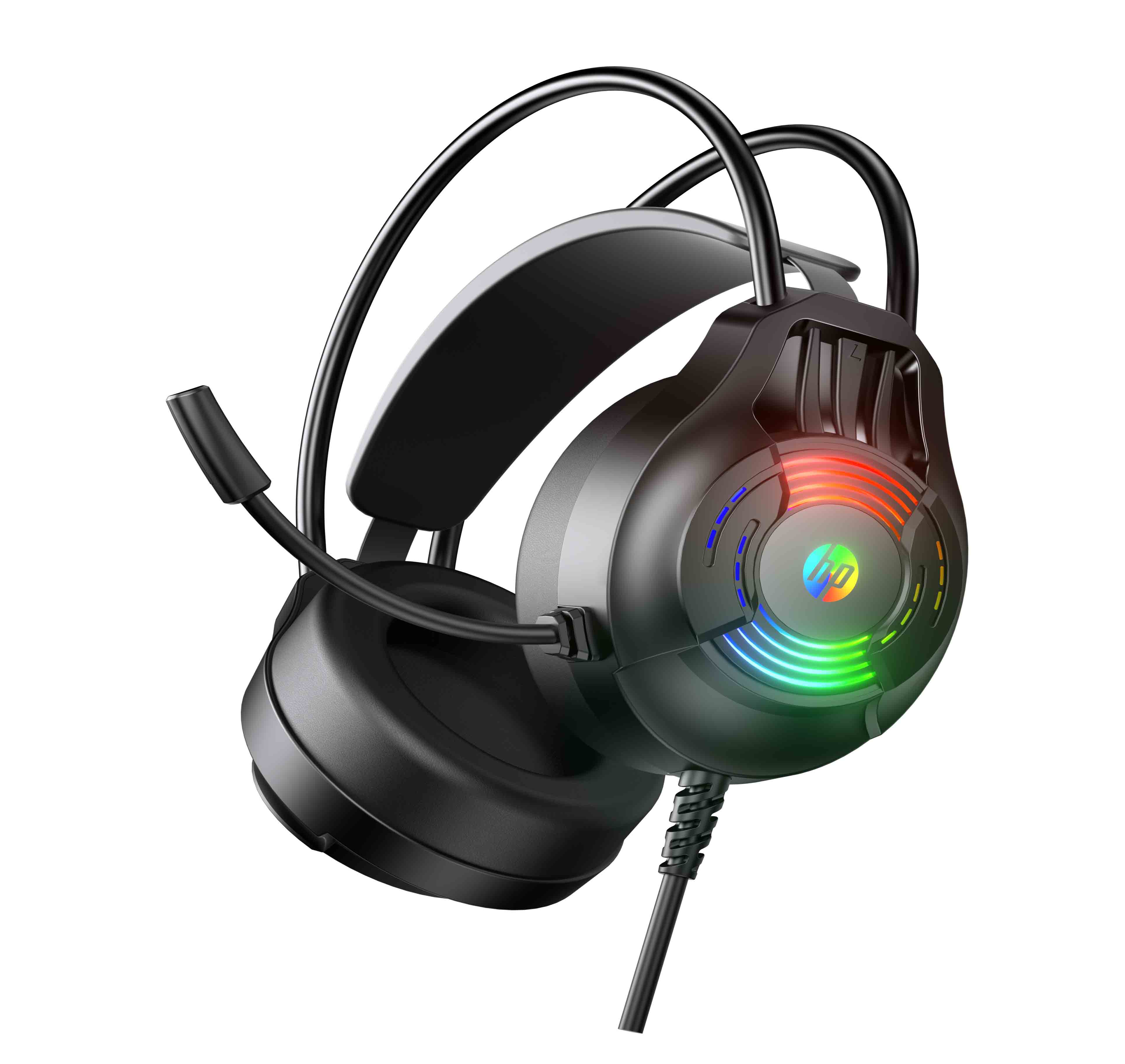 惠普【H320黑色】7.1游戏耳麦 USB接口