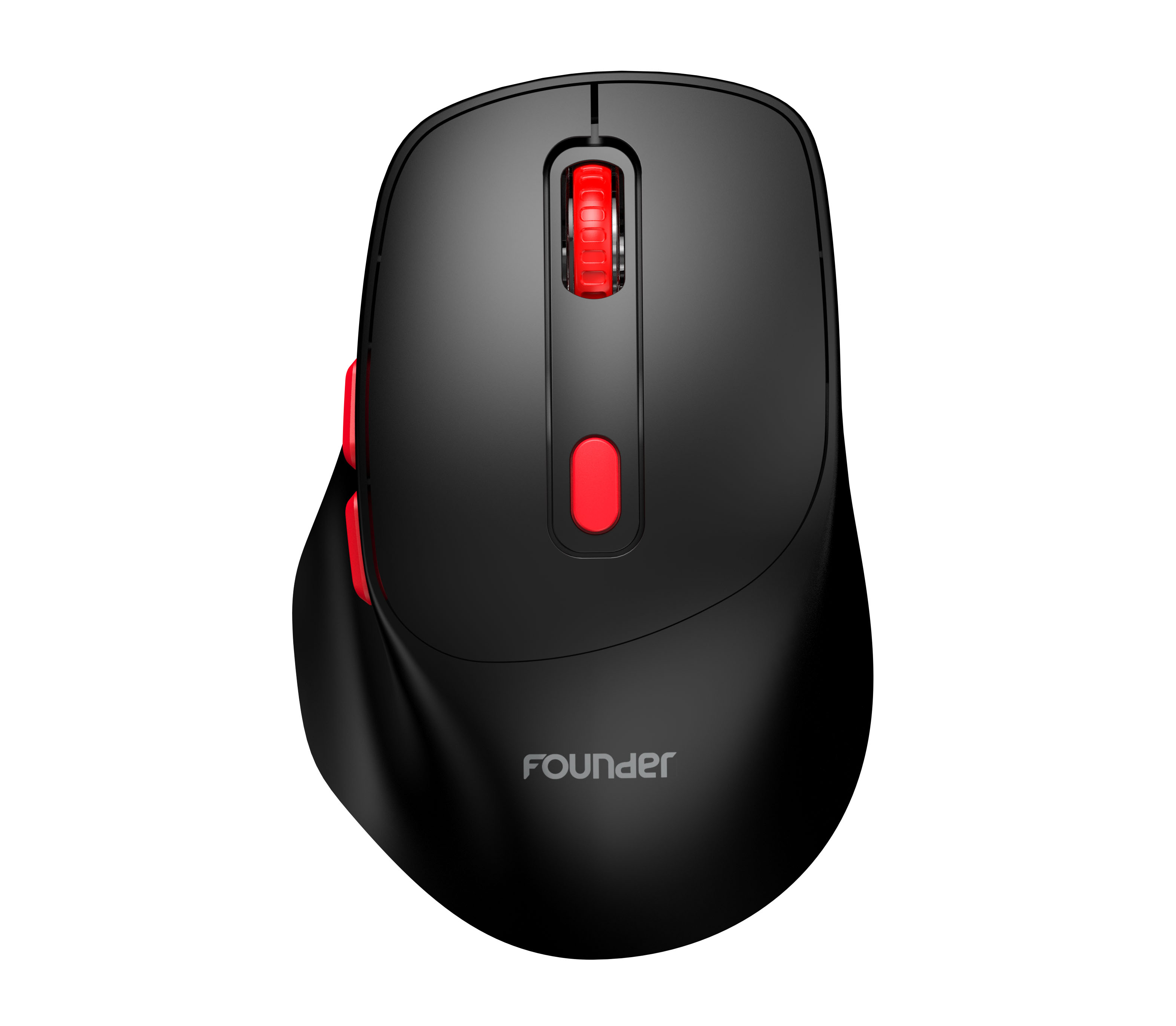 方正【W967黑色】静音无线鼠标