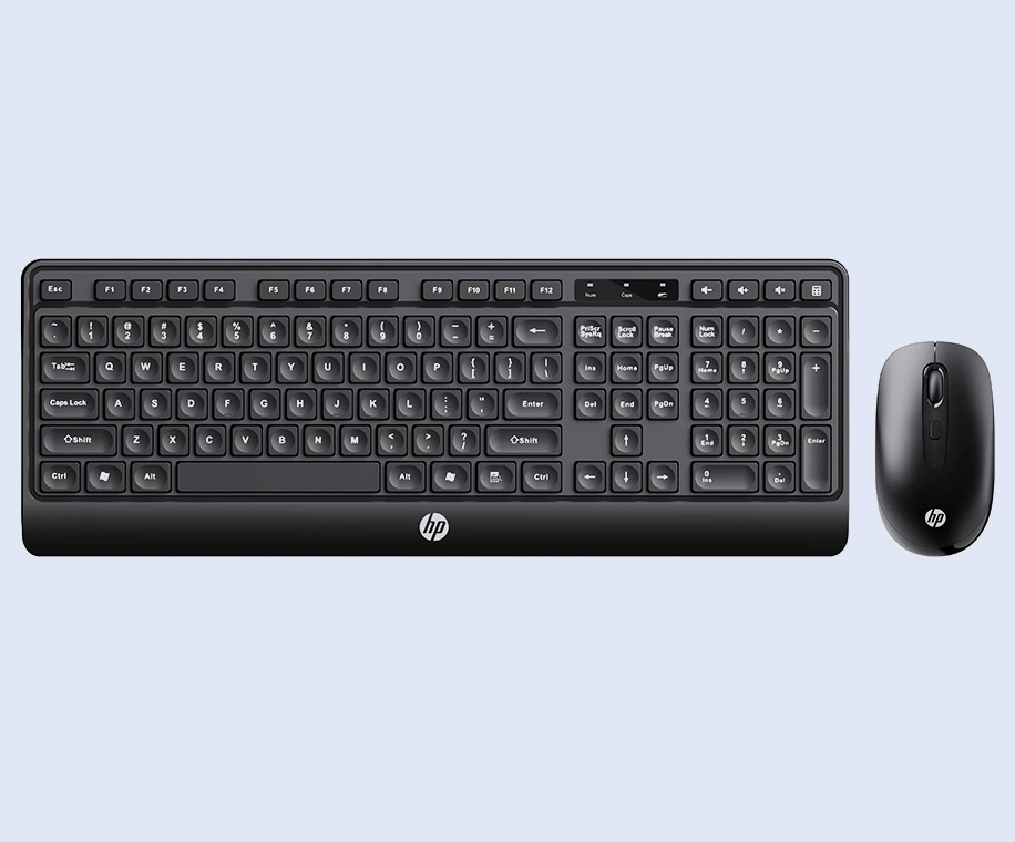 惠普【CS300黑色】静音无线键鼠套装