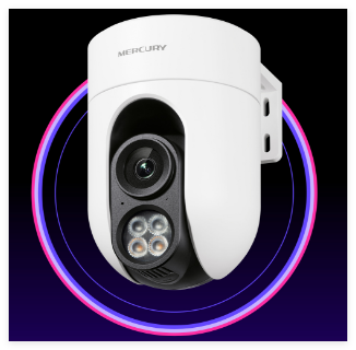 水星MIPC3288W-4 300万像素室外防水小球机