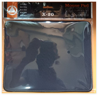 X-20密锁全黑鼠标垫 250*210*3